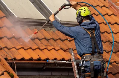 Démoussage et hydrofuge de toiture à Semoussac